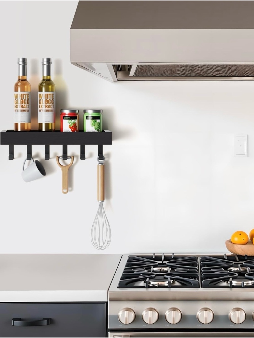 Wall-Mounted Key Rack Shelf by Ropalins - Picture 6 of 7